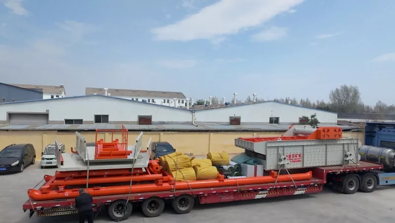 Ponovi naročilo iz Srednje Azije! Enota zaslona Jinqi Gold Mining je bila poslana