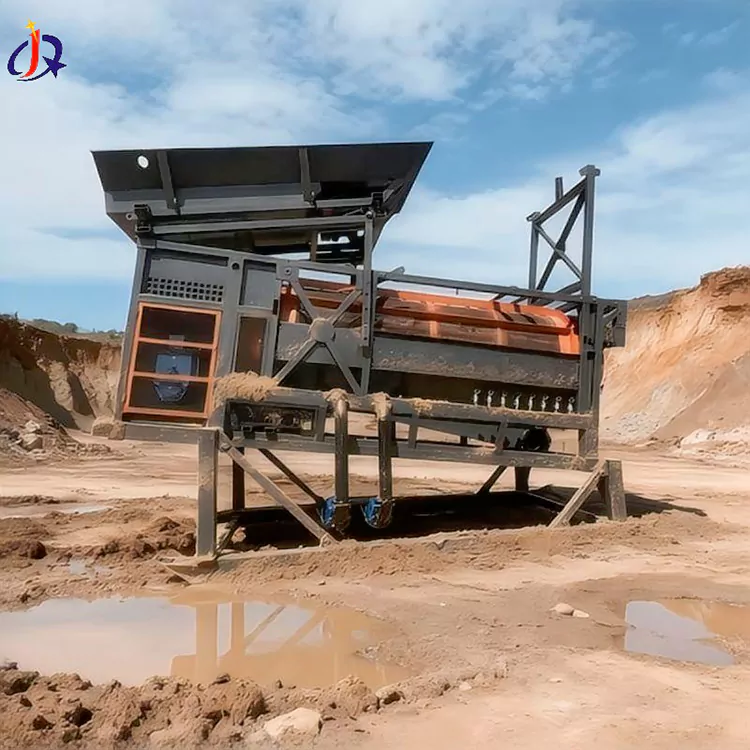 Zlati trommel čistilnik