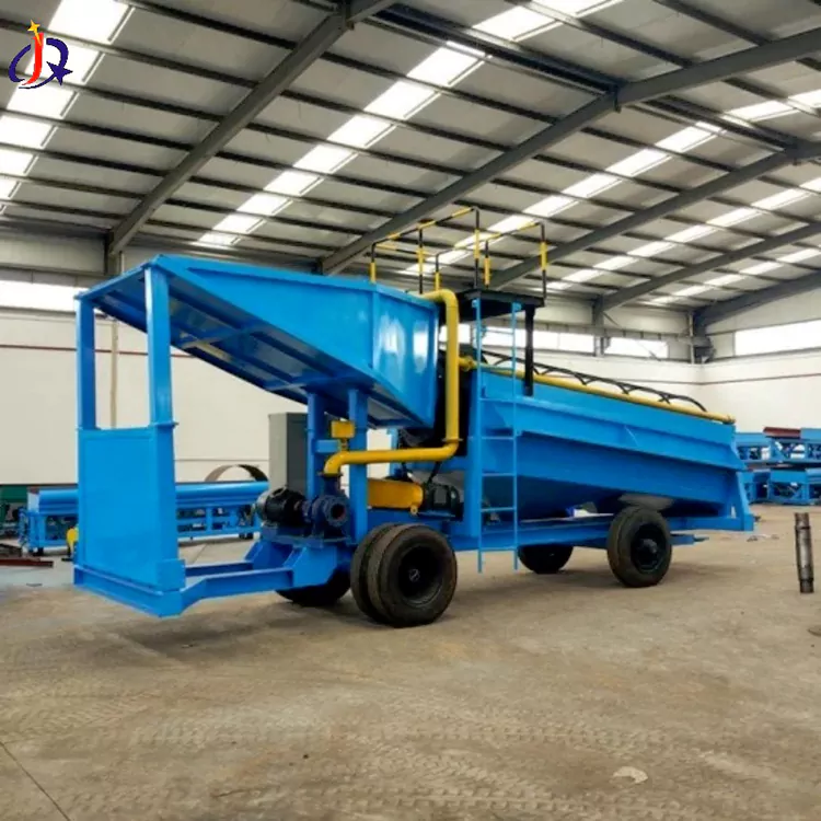 Oprema za rudarjenje zlata z kopnega peska